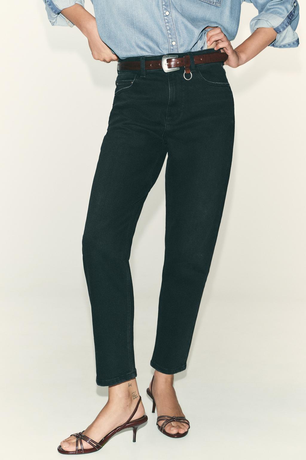 ДЖИНСЫ MOM FIT COMFORT Z.01 С ВЫСОКОЙ ПОСАДКОЙ
