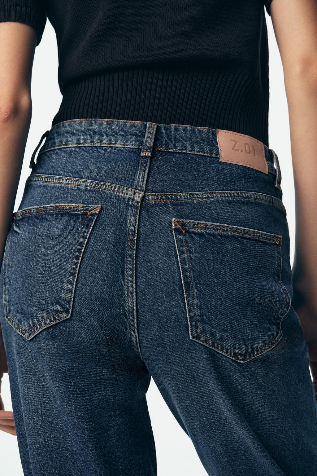 ДЖИНСЫ MOM FIT COMFORT Z.01 С ВЫСОКОЙ ПОСАДКОЙ