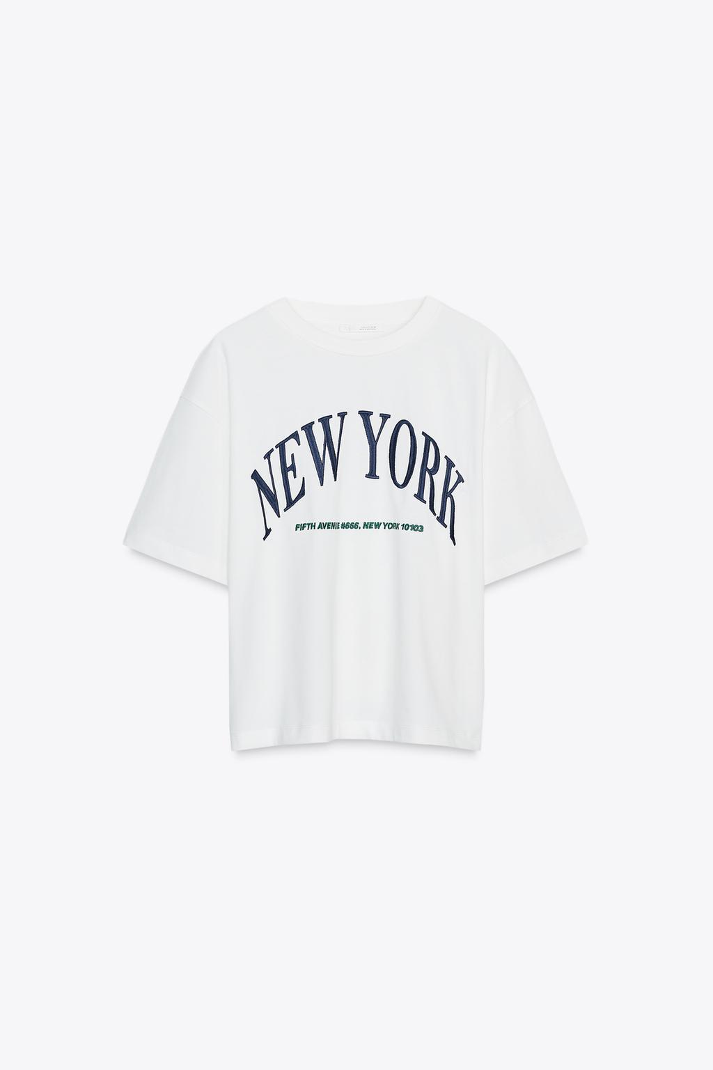 TEXT COTTON T-SHIRT