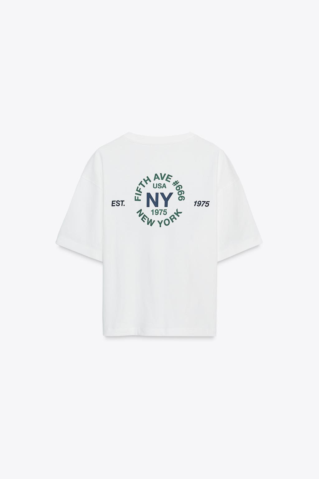 TEXT COTTON T-SHIRT