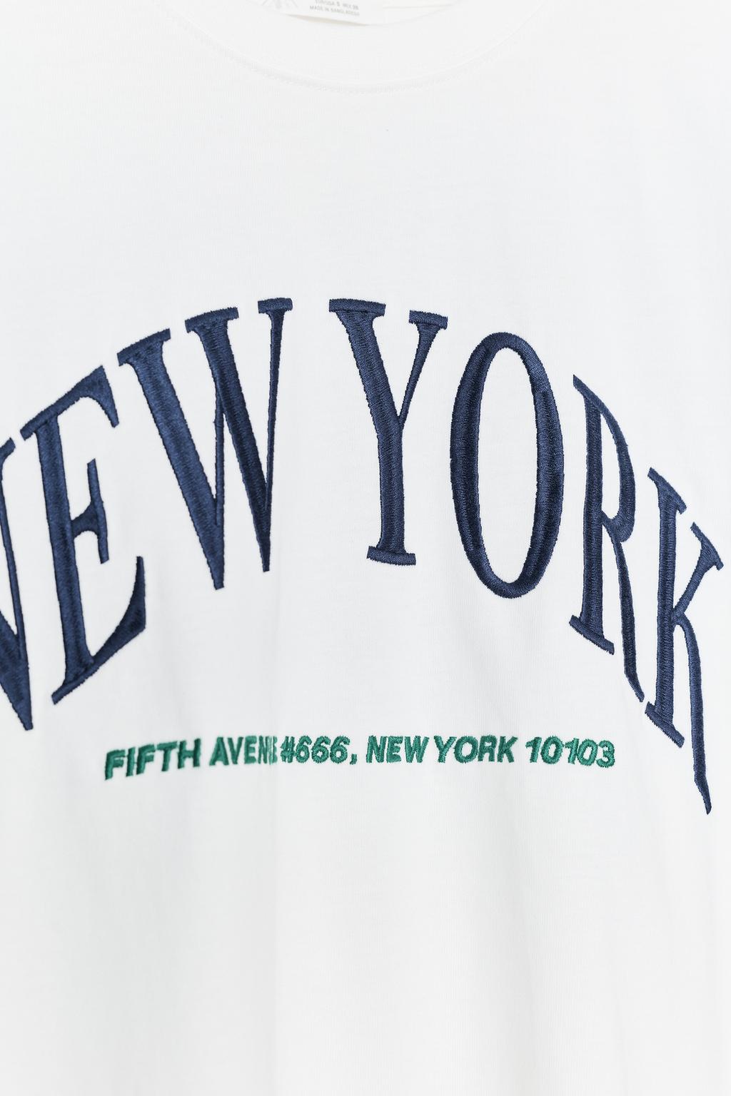 TEXT COTTON T-SHIRT