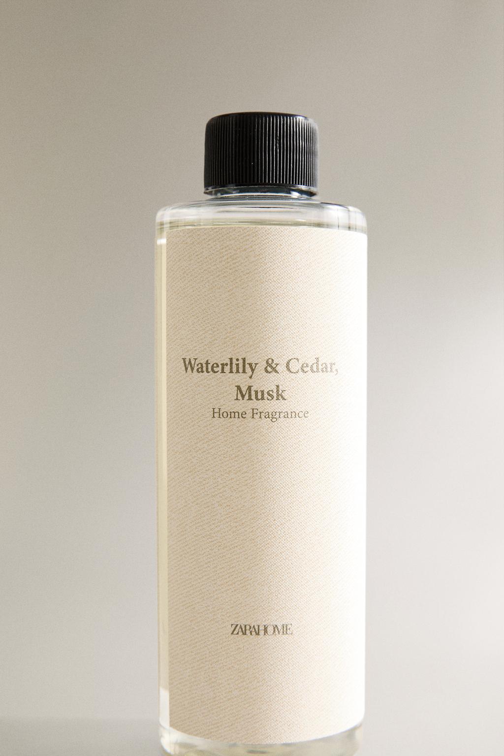 (200 ml) набор микадо + ароматизатор воздуха waterlily & cedar, musk