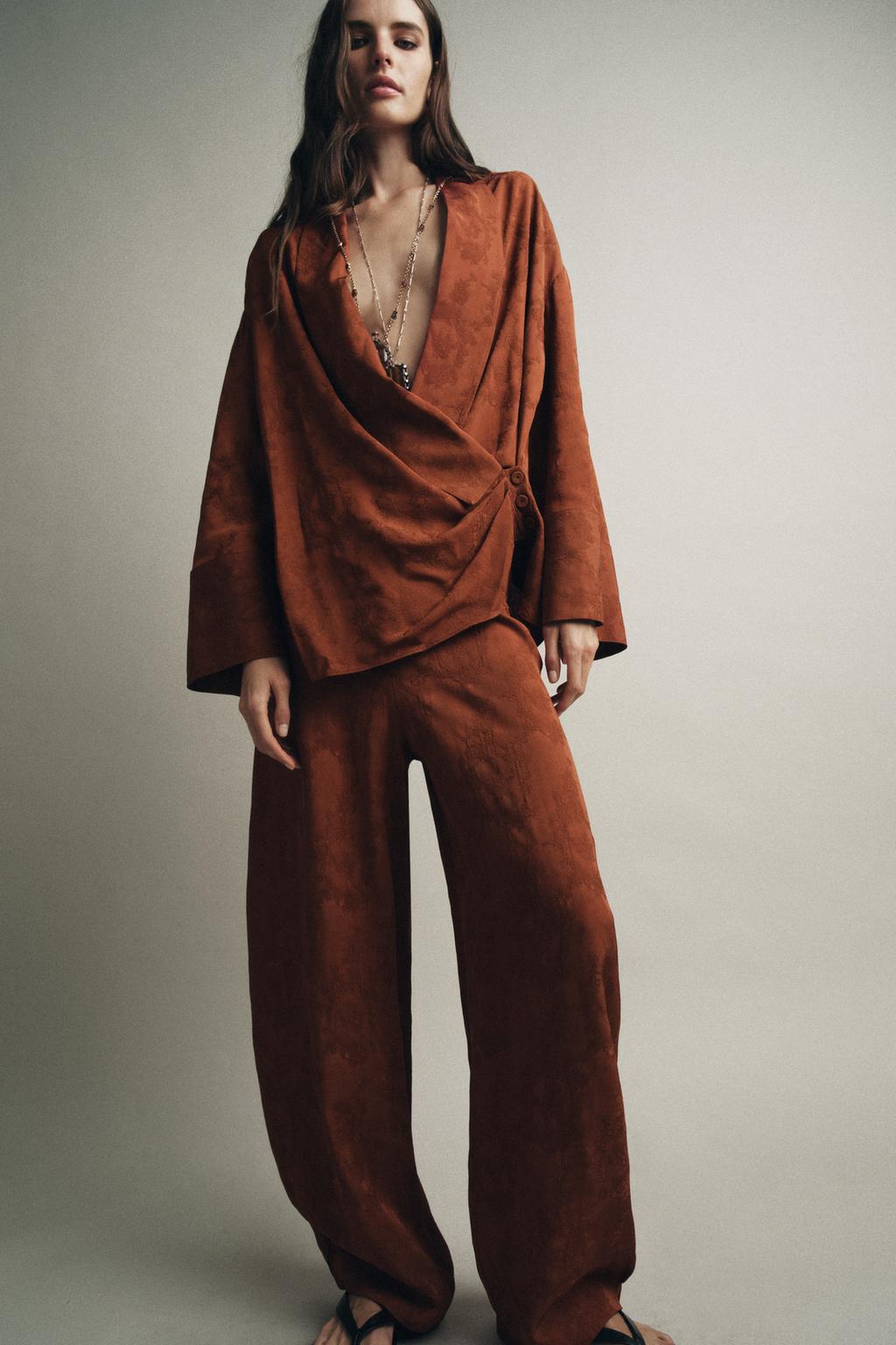 ЖАККАРДОВЫЕ БРЮКИ — ZW COLLECTION