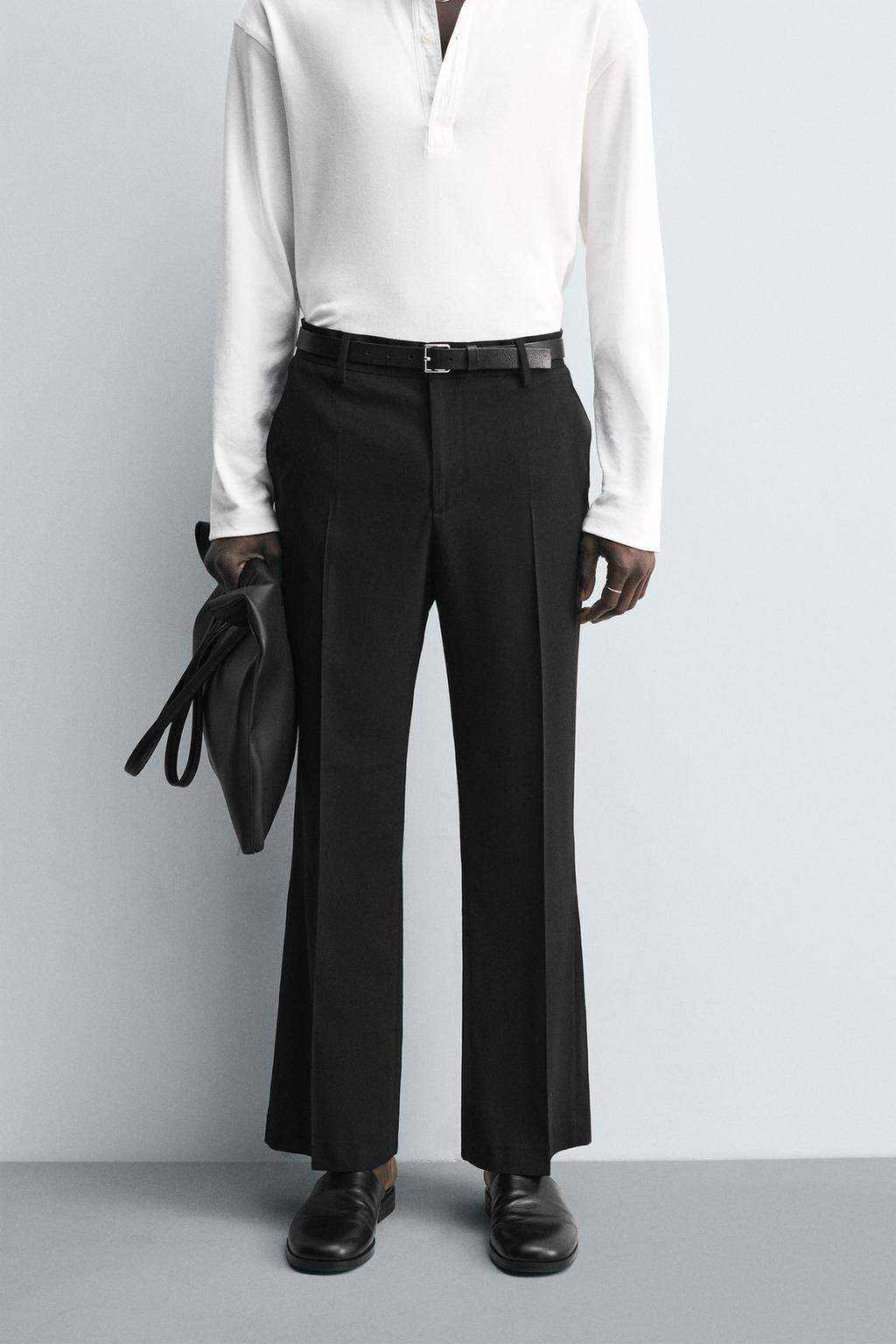 СТРУЯЩИЕСЯ БРЮКИ FLARE FIT