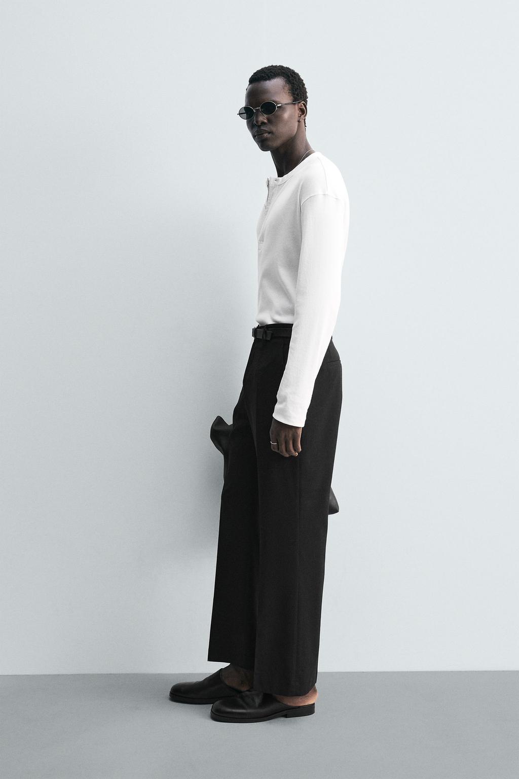 СТРУЯЩИЕСЯ БРЮКИ FLARE FIT