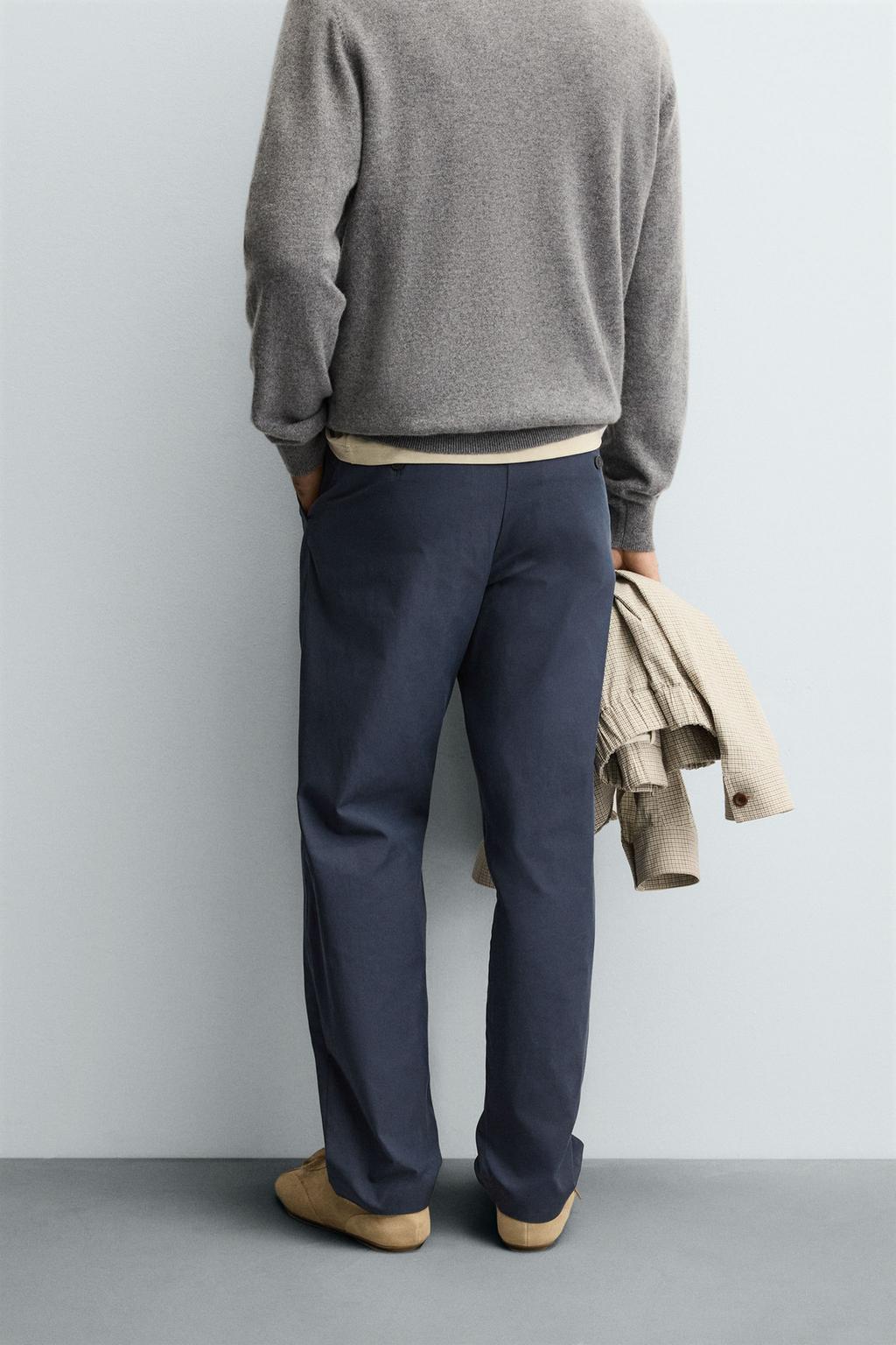 БРЮКИ RELAXED FIT СО СКЛАДКАМИ