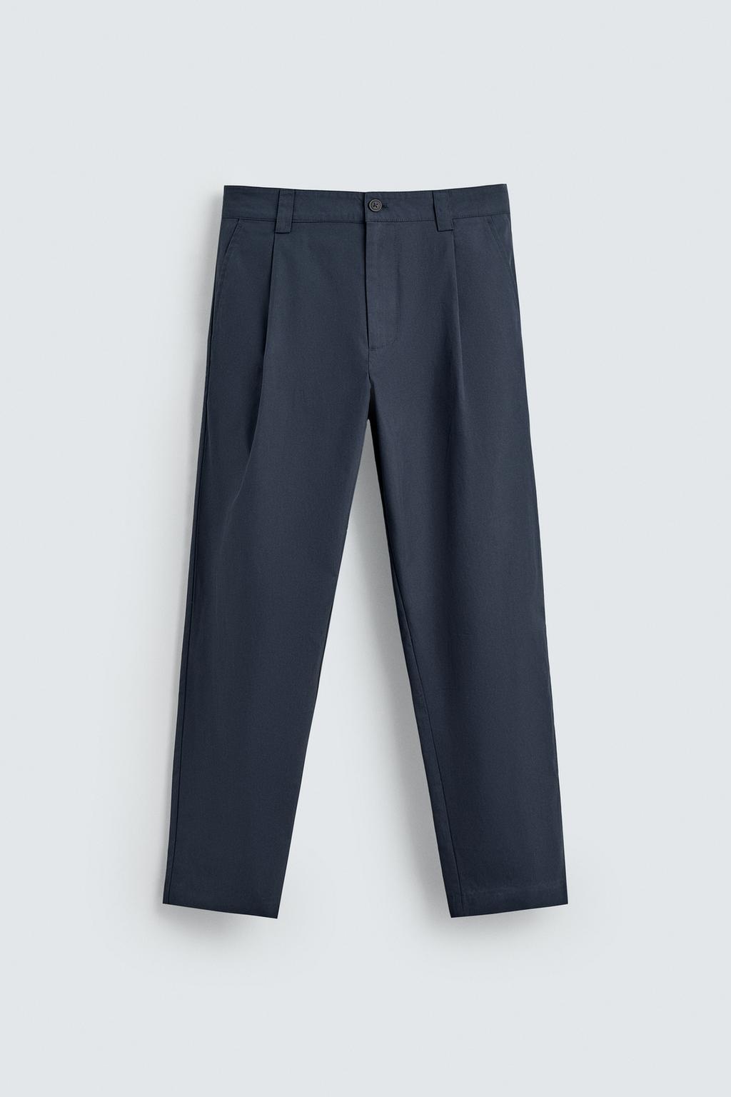 БРЮКИ RELAXED FIT СО СКЛАДКАМИ