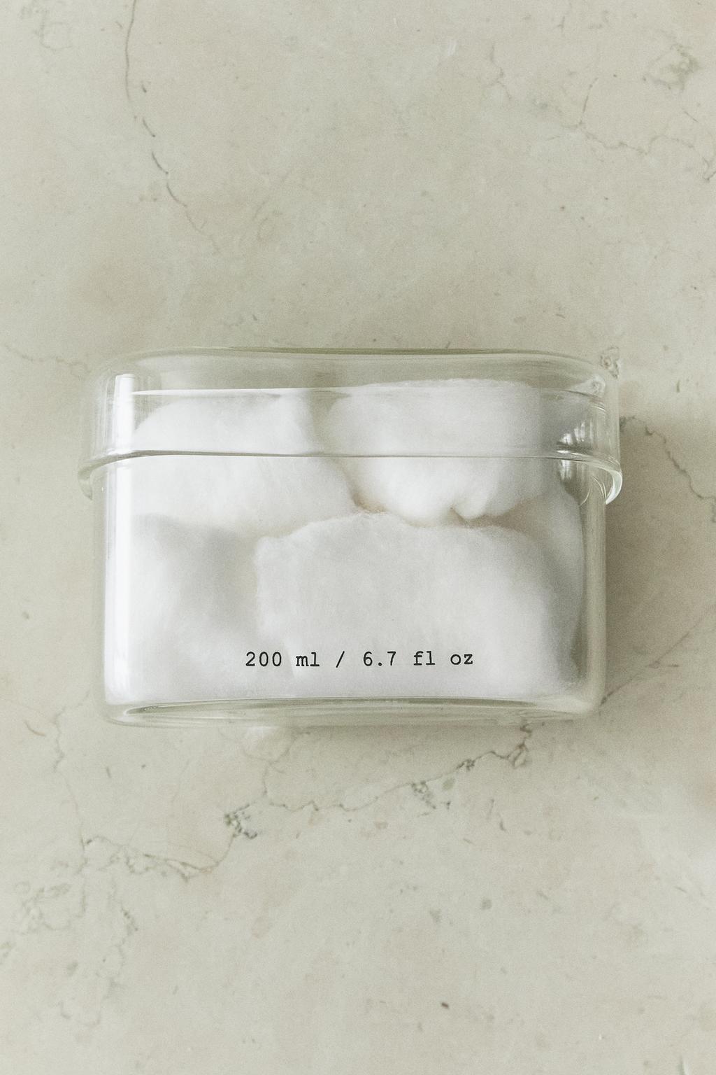 Боросиликатный баночка для ванной