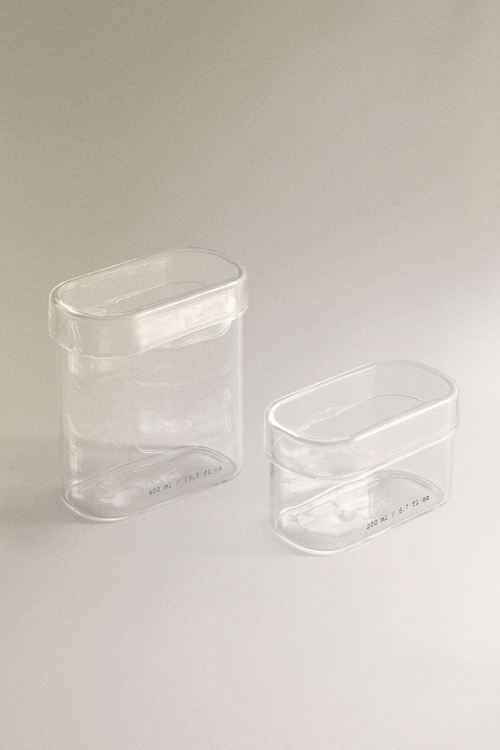 Боросиликатный баночка для ванной