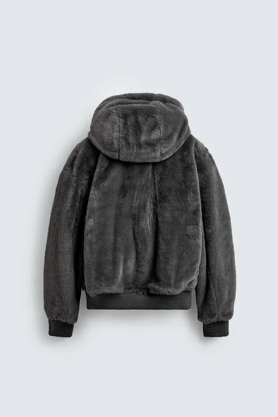 БОМБЕР REVERSIBLE ИСКУССТВЕННАЯ КОЖА