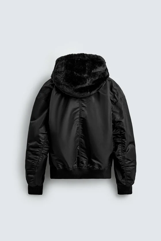 БОМБЕР REVERSIBLE ИСКУССТВЕННЫЙ МЕХ