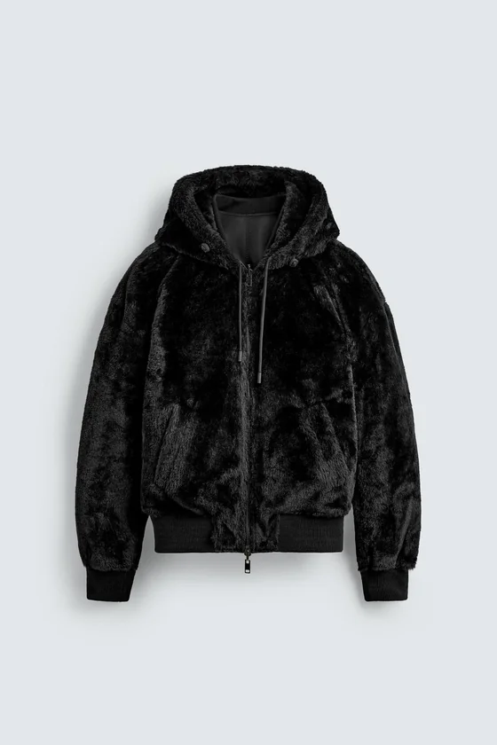 БОМБЕР REVERSIBLE ИСКУССТВЕННЫЙ МЕХ