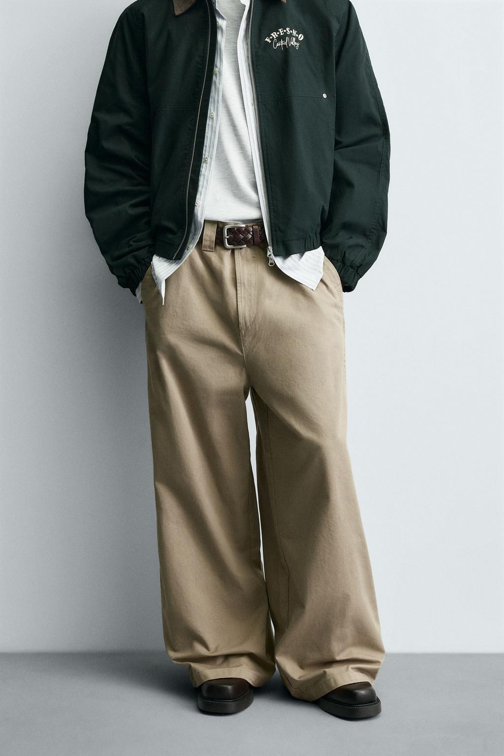 ШИРОКИЕ БРЮКИ ЧИНОС BAGGY FIT
