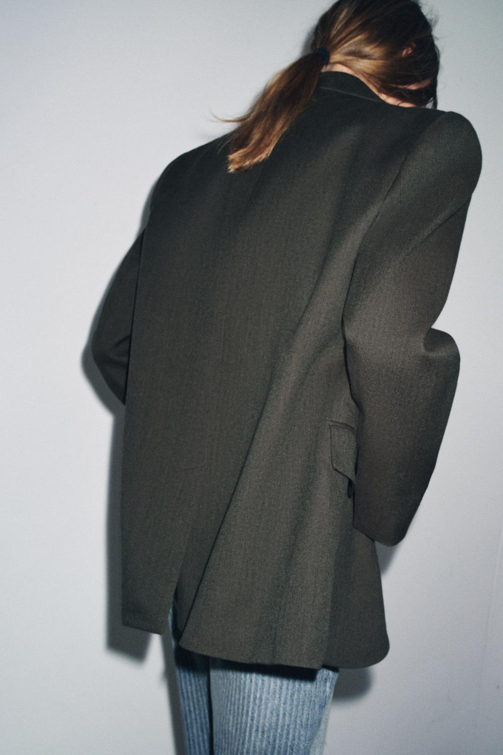 OVERSIDE БЛЕЙЗЕР С ШЕРСТЬЮ ZW COLLECTION