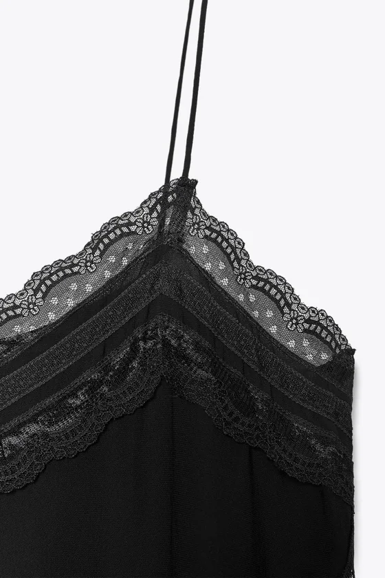 ТОП В БЕЛЬЕВОМ СТИЛЕ С КРУЖЕВОМ — ZW COLLECTION