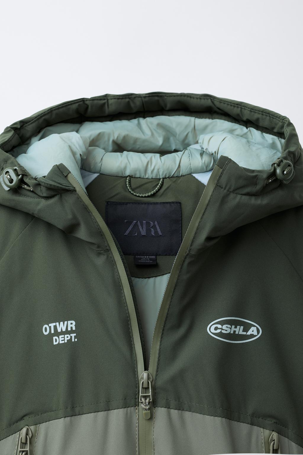 Пуховик с капюшоном