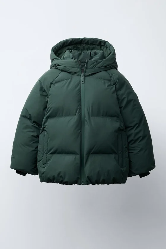 СТЕГАНАЯ КУРТКА WATER REPELLENT С КАПЮШОНОМ