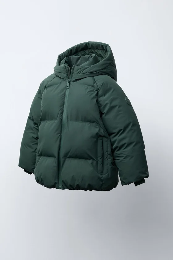 СТЕГАНАЯ КУРТКА WATER REPELLENT С КАПЮШОНОМ
