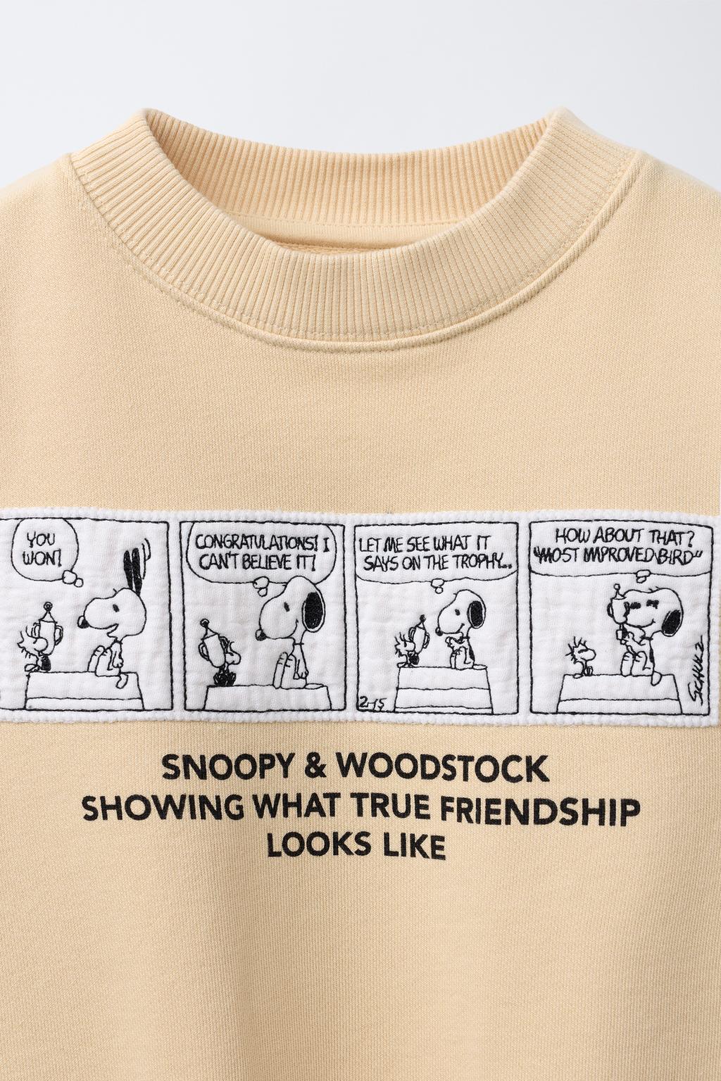 ТОЛСТОВКА С НАШИВКАМИ SNOOPY PEANUTS™
