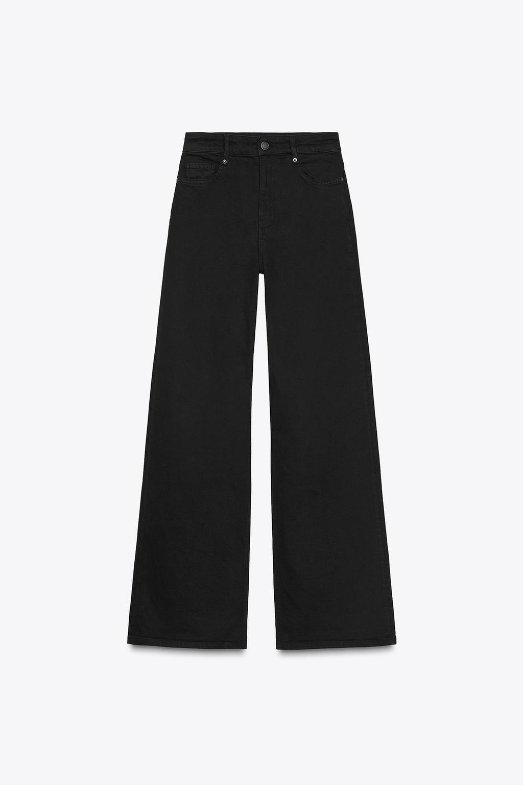 ДЖИНСЫ WIDE LEG С ВЫСОКОЙ ПОСАДКОЙ — ZW COLLECTION