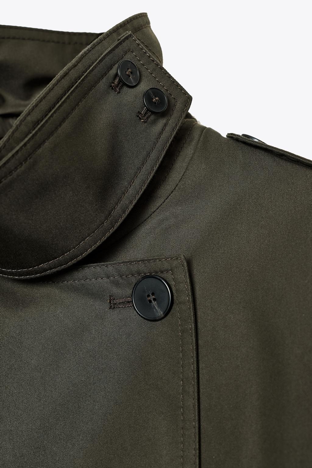 ДВУБОРТНЫЙ ТРЕНЧ WATER REPELLENT — ZW COLLECTION
