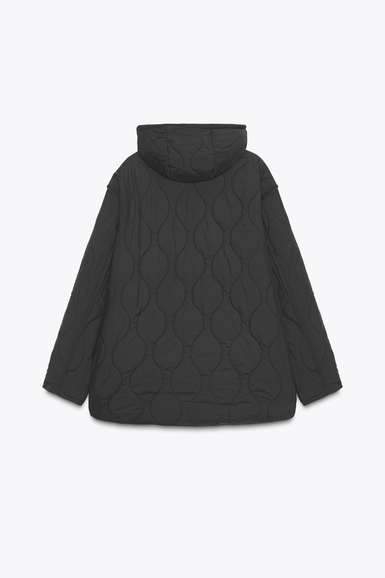 СТЕГАНАЯ КУРТКА С КАПЮШОНОМ WATER REPELLENT
