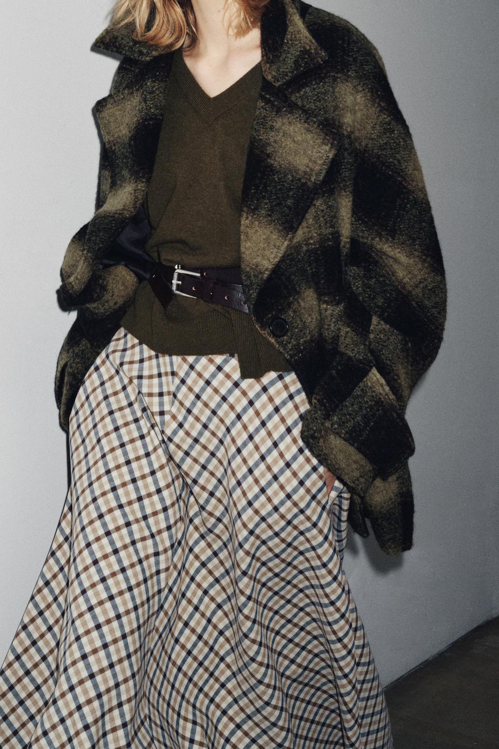 ЮБКА В КЛЕТКУ — ZW COLLECTION