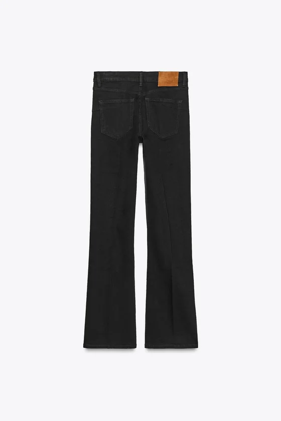 Джинсы с высокой посадкой zw collection bootcut