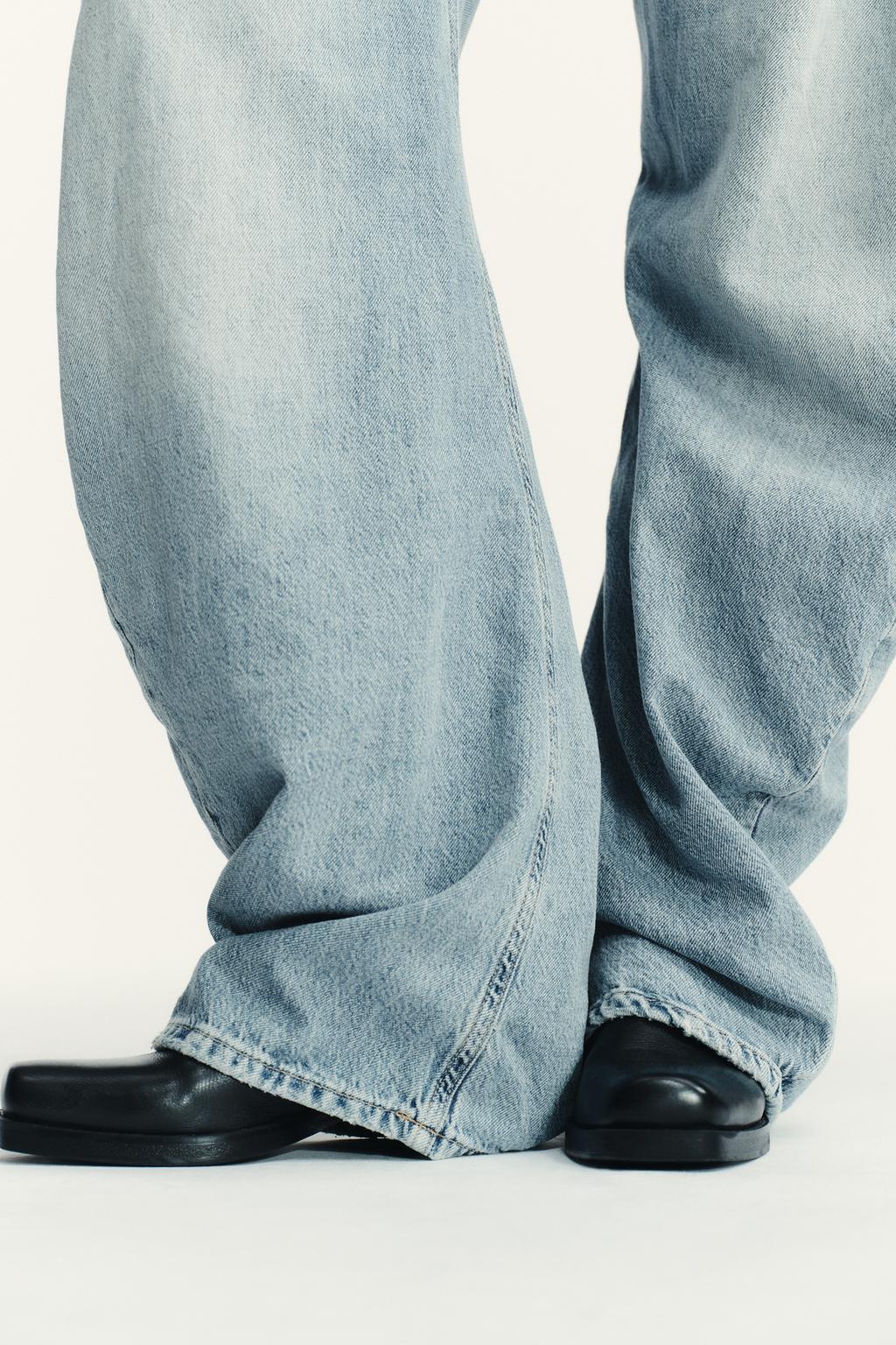 ДЖИНСЫ TRF SHIFTED SEAM С НИЗКОЙ ПОСАДКОЙ