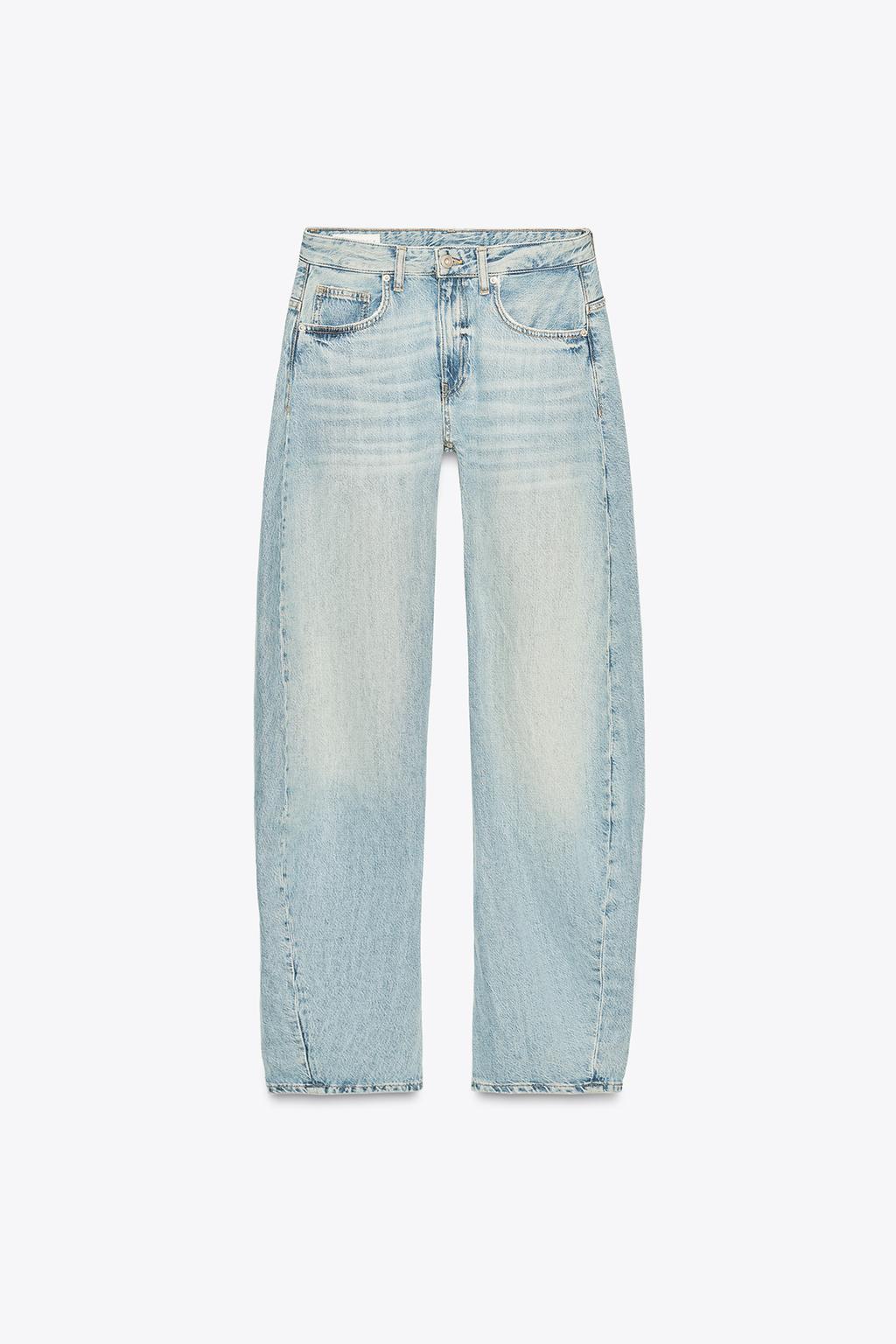 ДЖИНСЫ TRF SHIFTED SEAM С НИЗКОЙ ПОСАДКОЙ