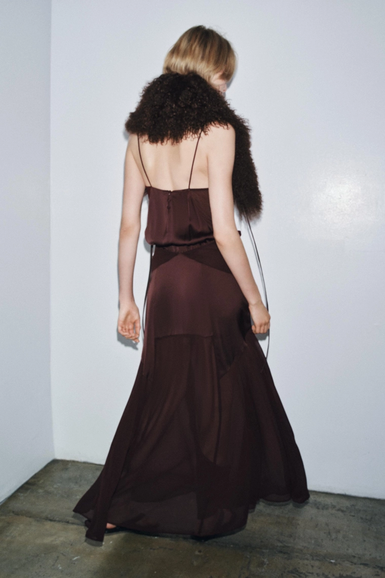 СНУД ИЗ КОЖИ С ОТДЕЛКОЙ ИСКУССТВЕННЫМ МЕХОМ