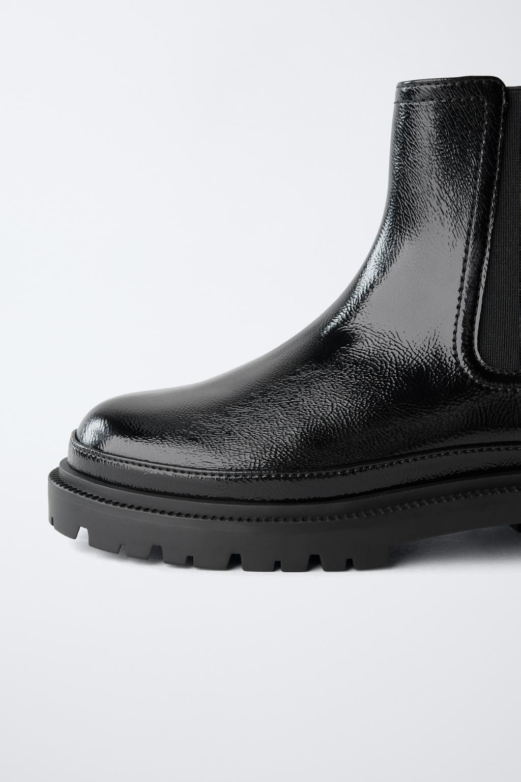 ЛАКИРОВАННЫЕ БОТИНКИ