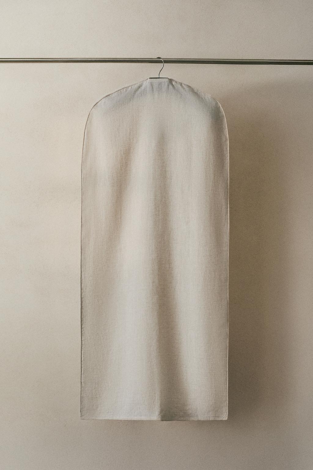 Чехол для защиты одежды из льна (упаковка из 2 штук)