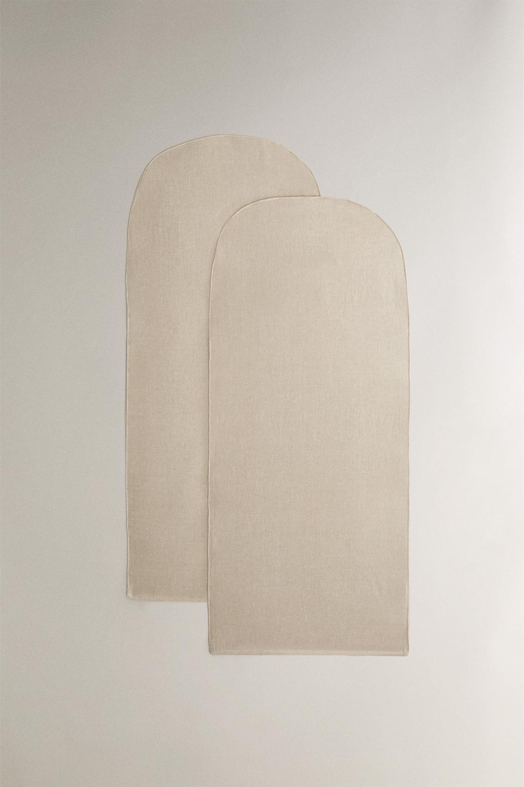 Чехол для защиты одежды из льна (упаковка из 2 штук)