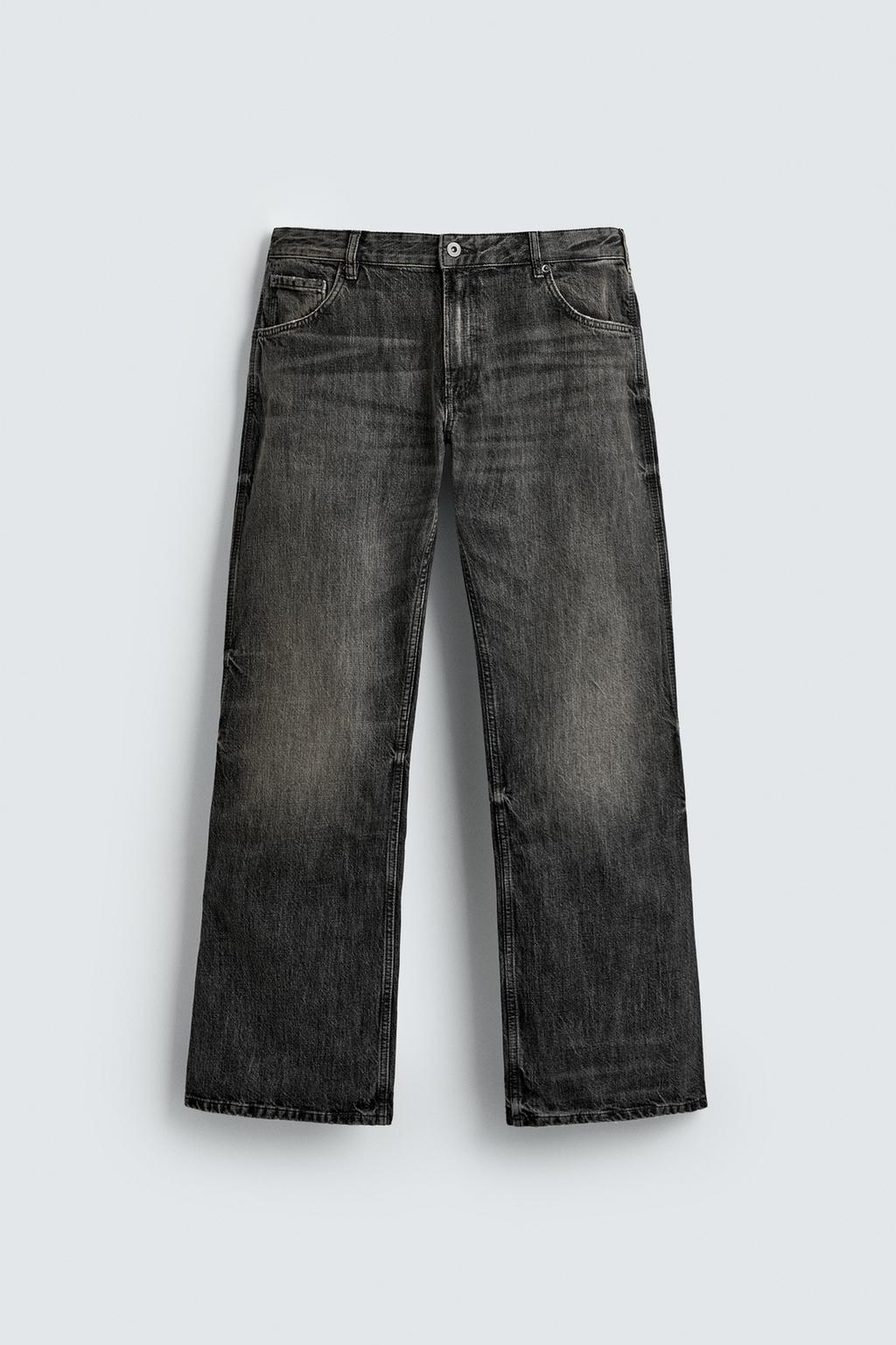 ДЖИНСЫ FLARE FIT С ЗАНИЖЕННОЙ ТАЛИЕЙ