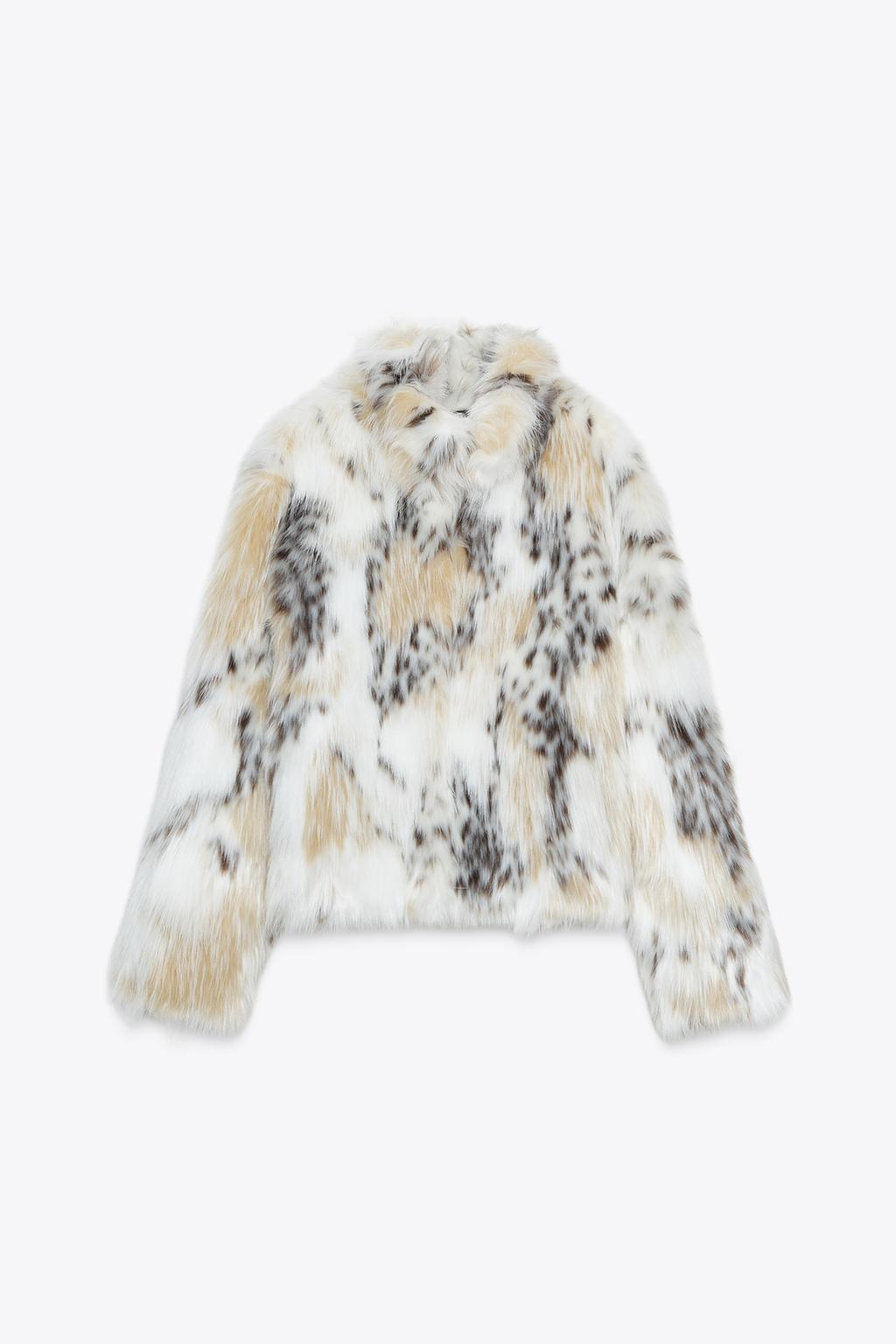 КУРТКА ИЗ ИСКУССТВЕННОГО МЕХА — ZW COLLECTION