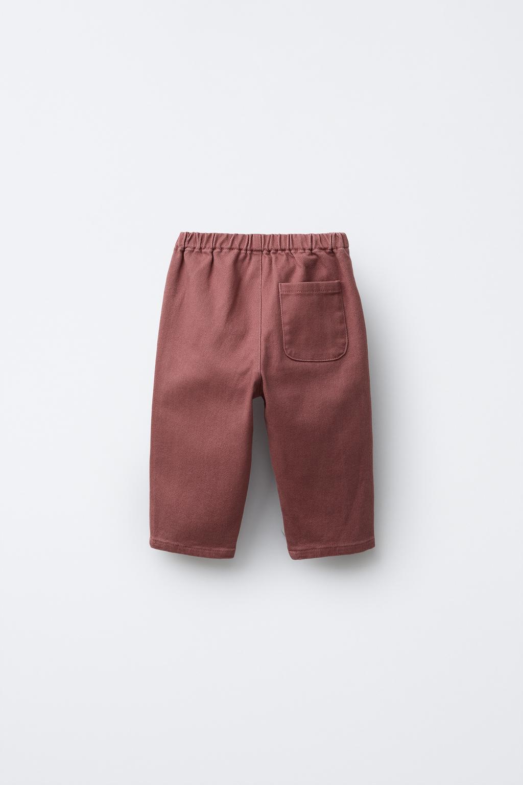 БРЮКИ BAGGY ИЗ ТВИЛА