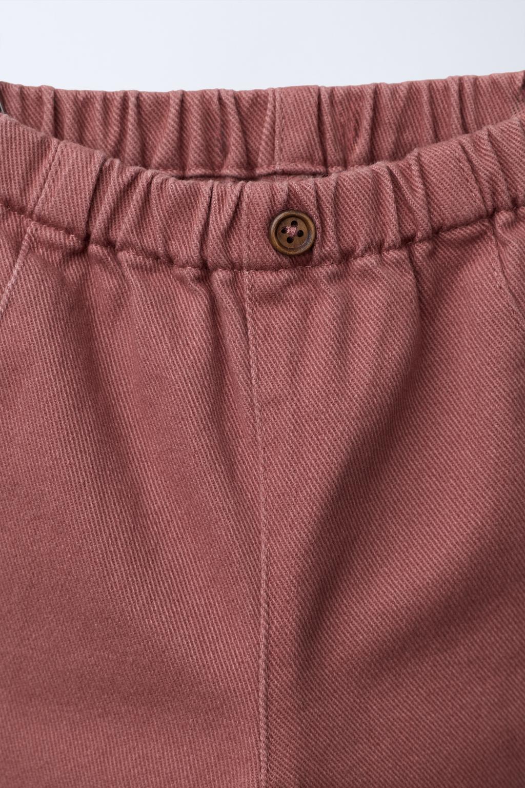 БРЮКИ BAGGY ИЗ ТВИЛА
