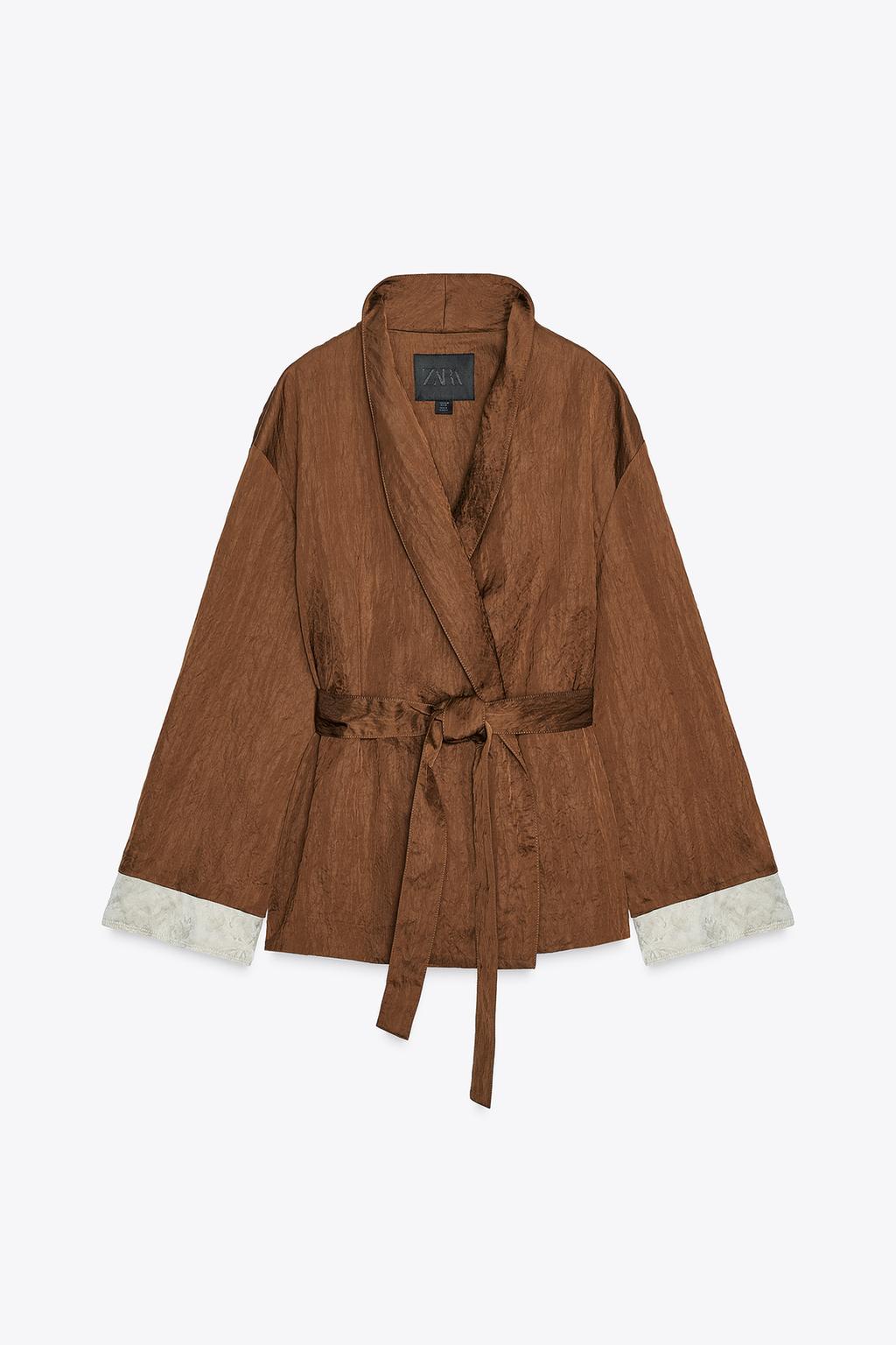 ЖАККАРДОВЫЙ ЖАКЕТ-КИМОНО — ZW COLLECTION
