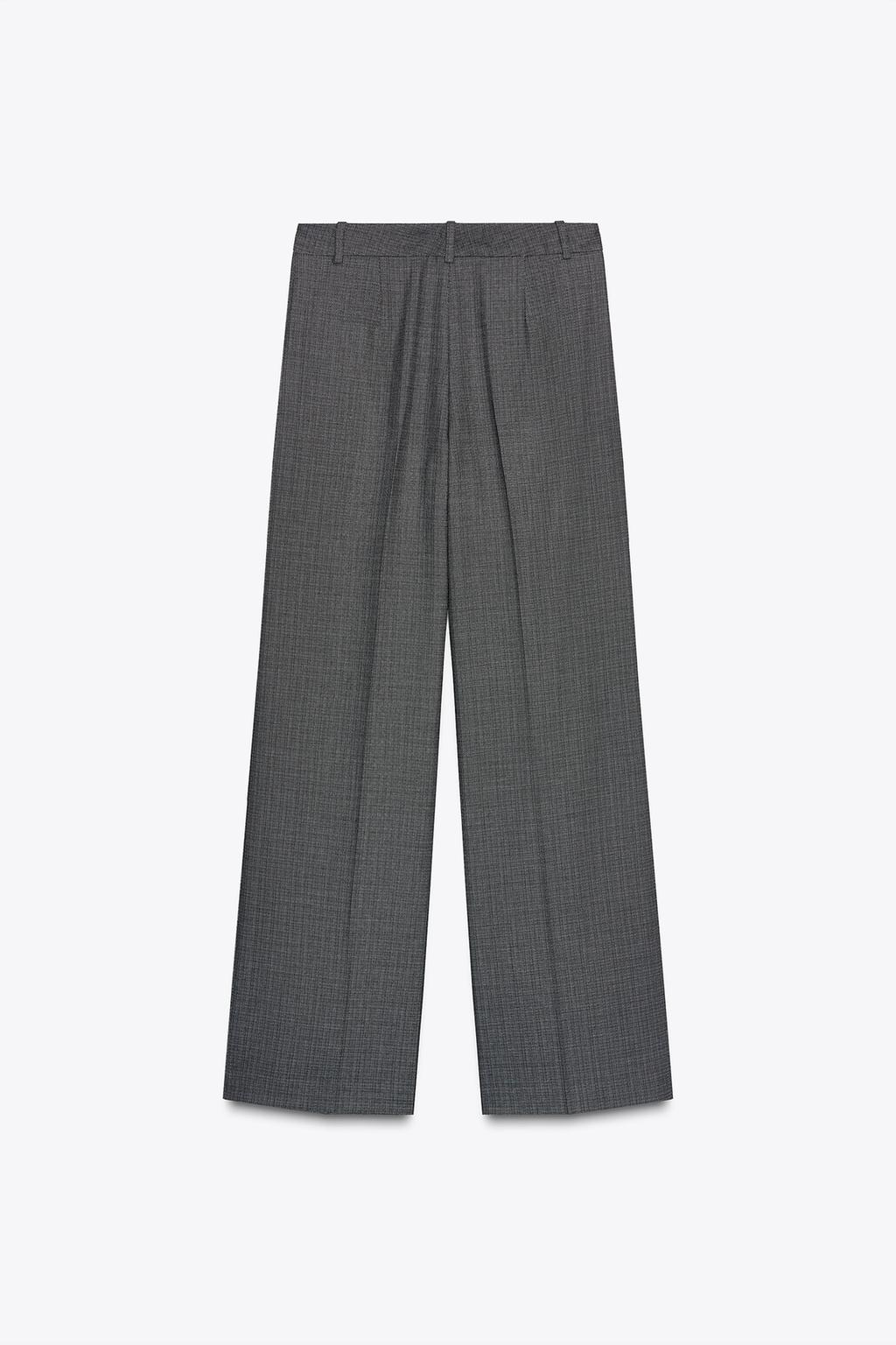 ШИРОКИЕ БРЮКИ С ЗАЩИПАМИ