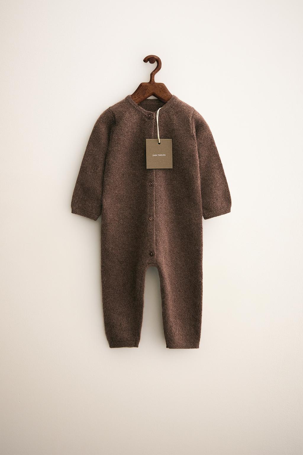 ZARA TIMELESS — ДЛИННЫЙ КОМБИНЕЗОН ИЗ 100% КАШЕМИРА