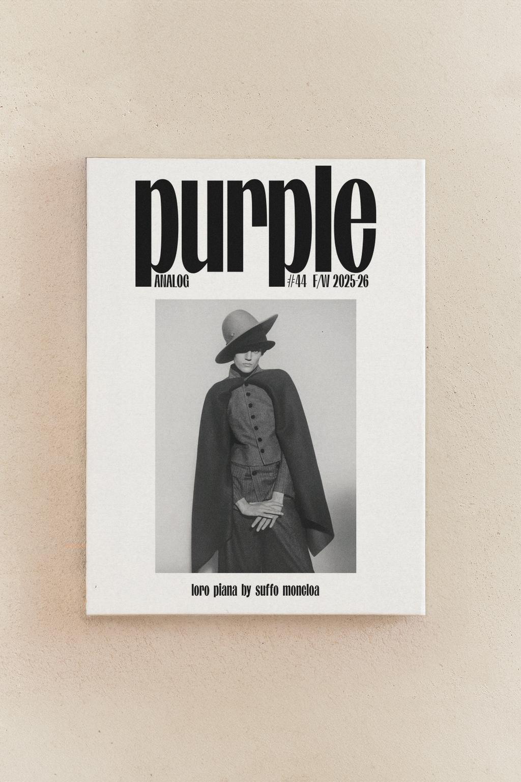 Журнал purple 44 фиолетовый
