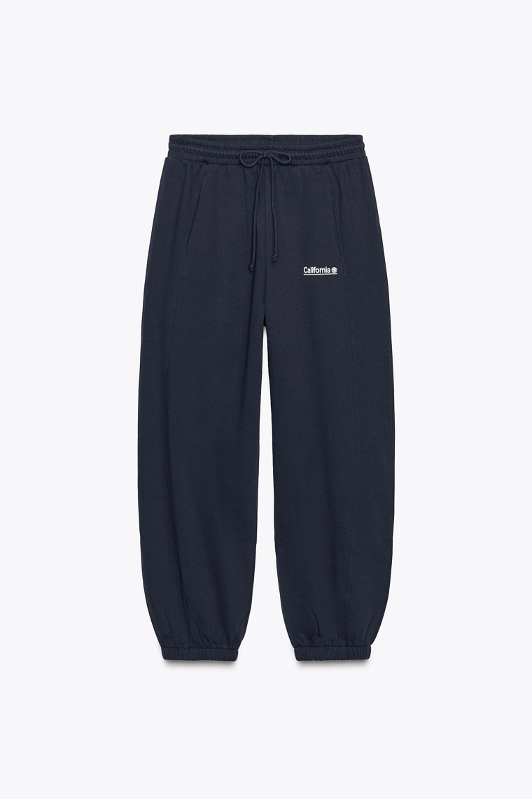 TEXT JOGGING TROUSERS