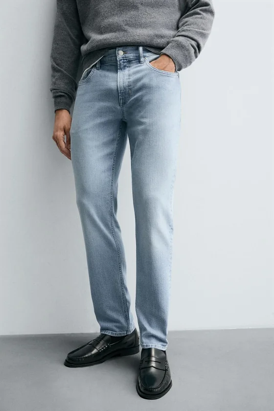 ДЖИНСЫ SLIM FIT БАЗОВЫЕ