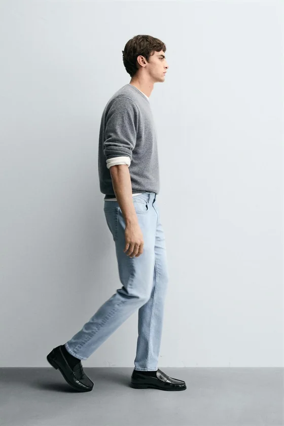 ДЖИНСЫ SLIM FIT БАЗОВЫЕ