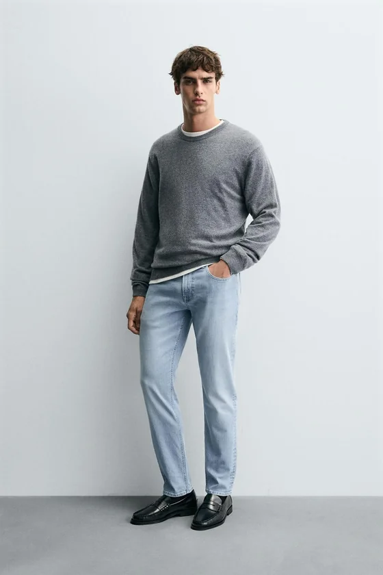 ДЖИНСЫ SLIM FIT БАЗОВЫЕ