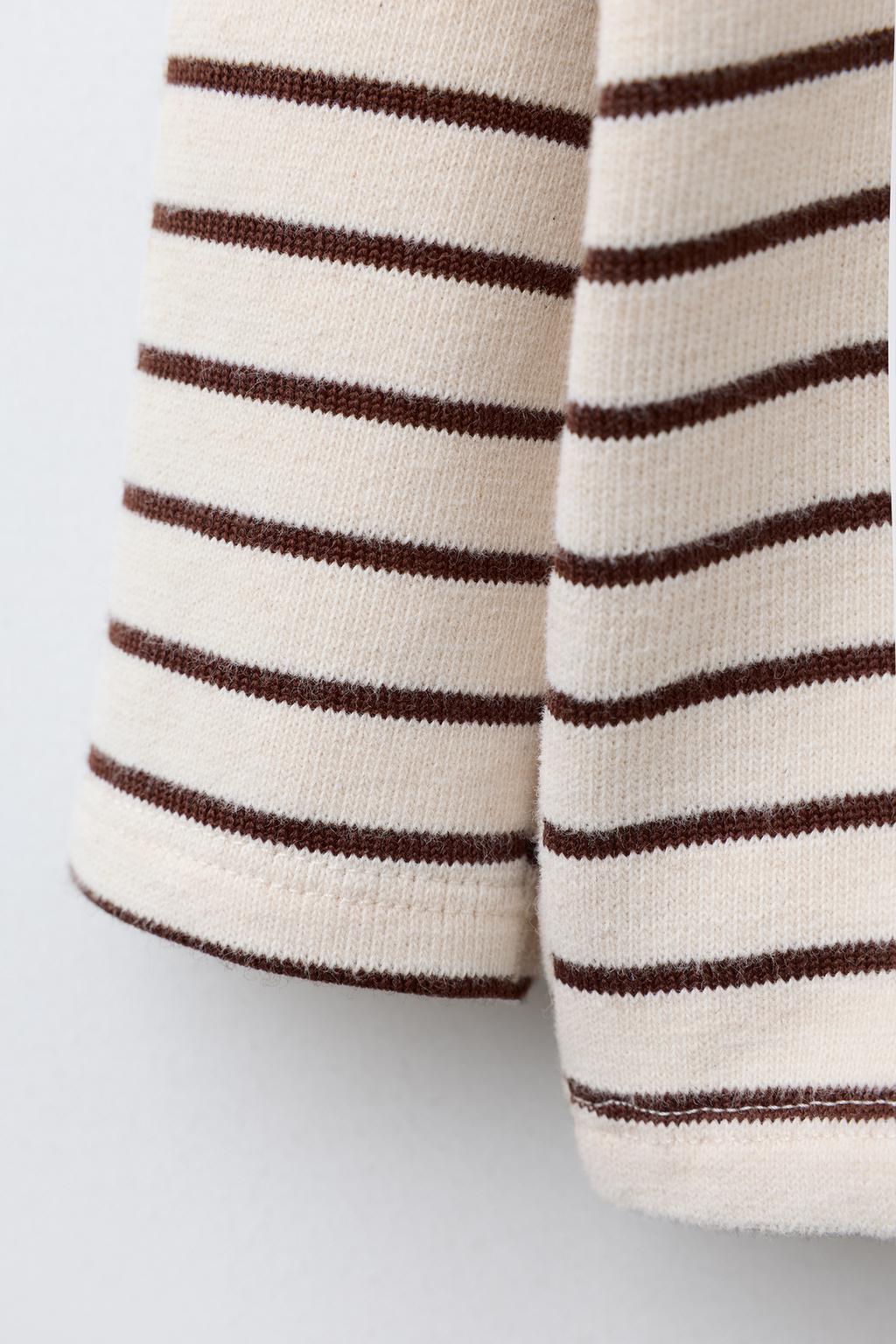 ФУТБОЛКА В ПОЛОСКУ С МИШКОЙ