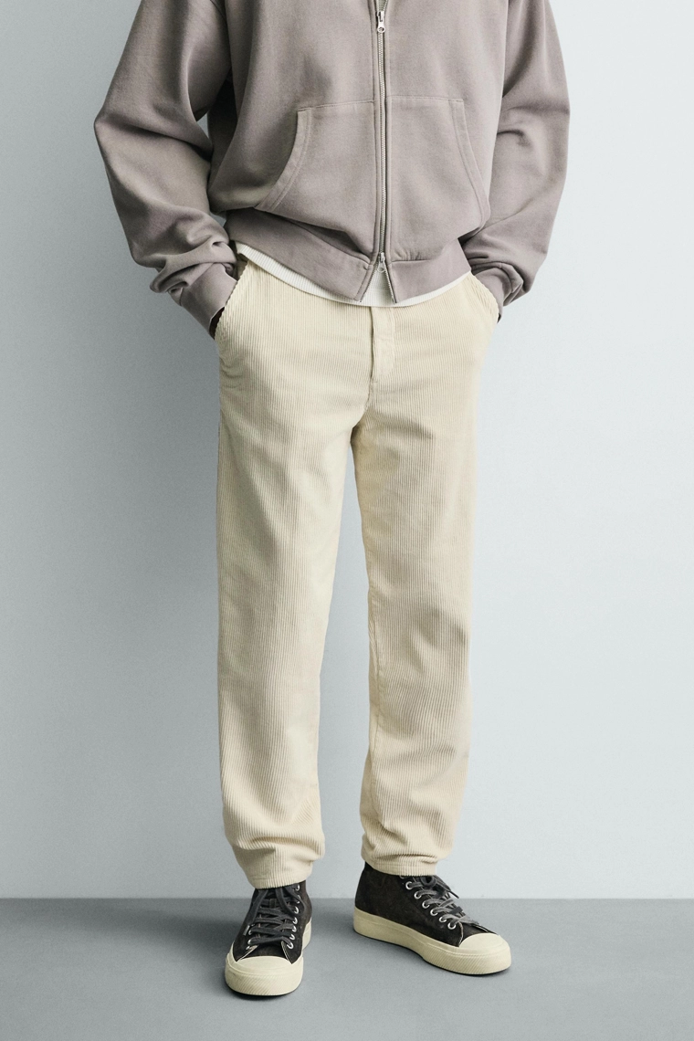 ВЕЛЬВЕТОВЫЕ БРЮКИ CARROT FIT