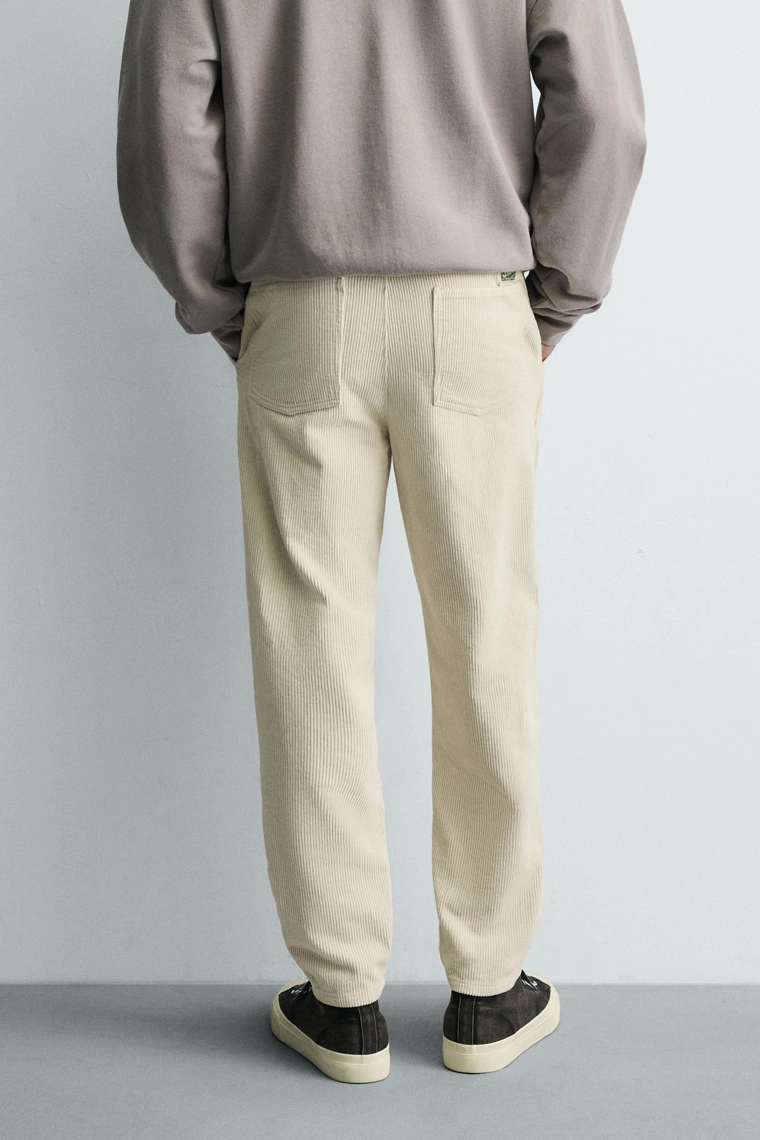ВЕЛЬВЕТОВЫЕ БРЮКИ CARROT FIT