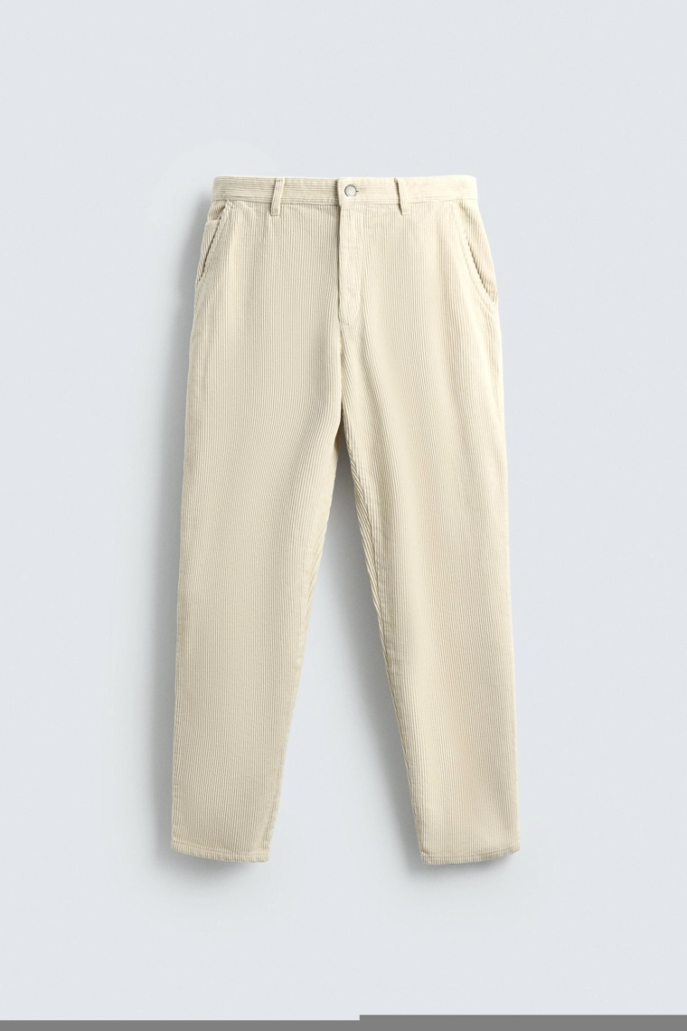 ВЕЛЬВЕТОВЫЕ БРЮКИ CARROT FIT